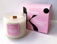 Load image into Gallery viewer, Scented Soy Candle in Upcycled Glass, Feels Like A Pleasant Surprise