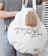 Load image into Gallery viewer, Beach Tote Bag - To The Beach