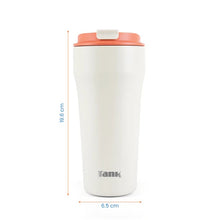 Load image into Gallery viewer, Tank Everyday Mug, 480ml, Stainless Steel, BPA free, insulated, Leakproof - Cream