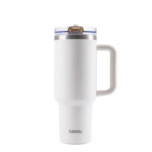 Load image into Gallery viewer, Tank Quencher, 1200ml, Stainless Steel Bottle, BPA free, insulated, Leakproof - Cream