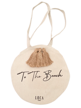 Load image into Gallery viewer, Beach Tote Bag - To The Beach