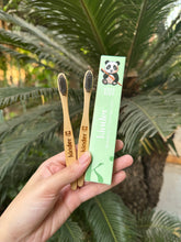 Load image into Gallery viewer, Kids Bamboo Toothbrush with Soft Bristles, Pack of TWO
