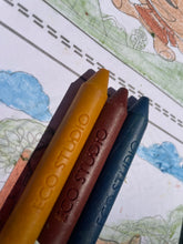 Load image into Gallery viewer, 100% Natural Wax Crayons - 5 Colors
