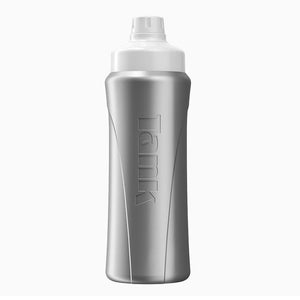 Tank Insulated Plastic Water Bottle Mini Super Cool 650mL - Silver