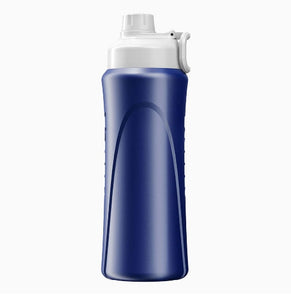 Tank Insulated Plastic Water Bottle Mini Super Cool 650mL - Dark Blue