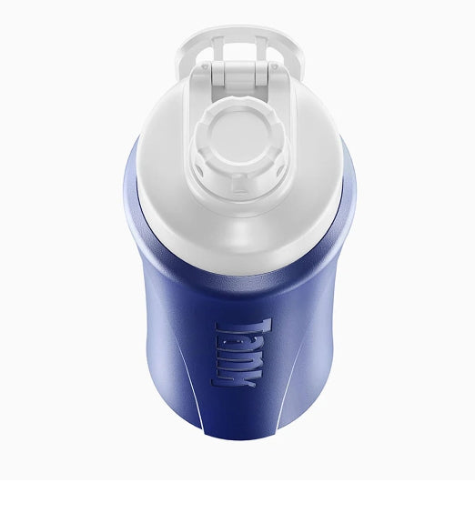 Tank Insulated Plastic Water Bottle Mini Super Cool 650mL - Dark Blue