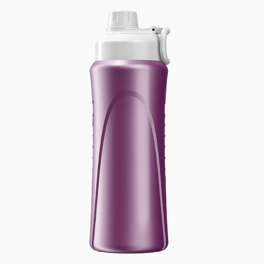 Tank Insulated Plastic Water Bottle Mini Super Cool 650mL - Purple