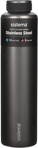 Hydrate Stainless Steel Water Bottle, 600 ml